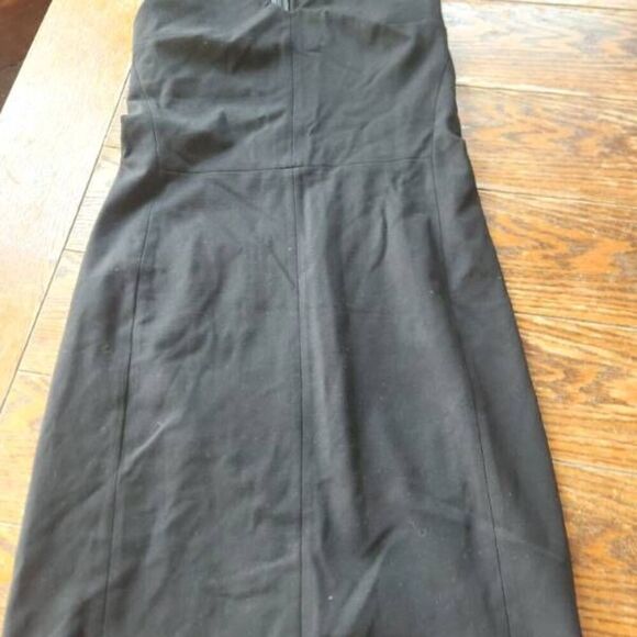 MM Lafleur The Annie Sheth Sleeveless Midi Career Dress Black Size 8 - Picture 2 of 8